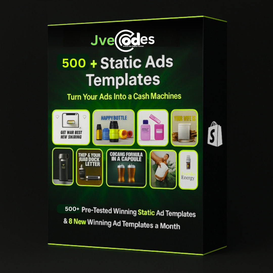 500+ Static Ads Temlates